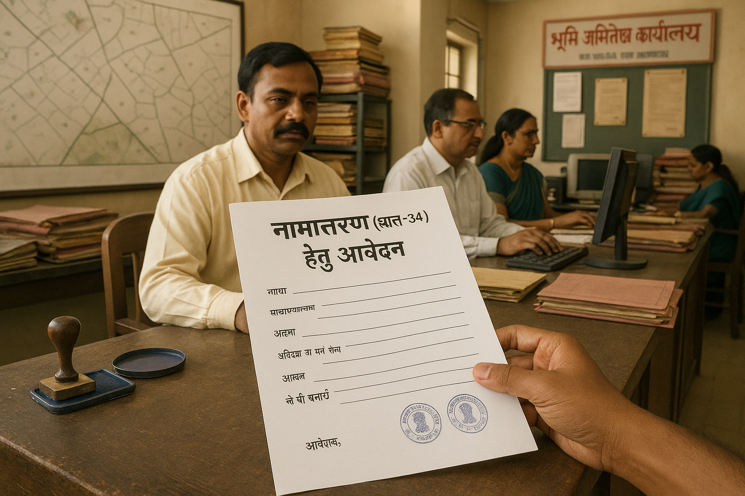 नामान्तरण (उ0प्र0 राजस्व संहिता की धारा- 34) 